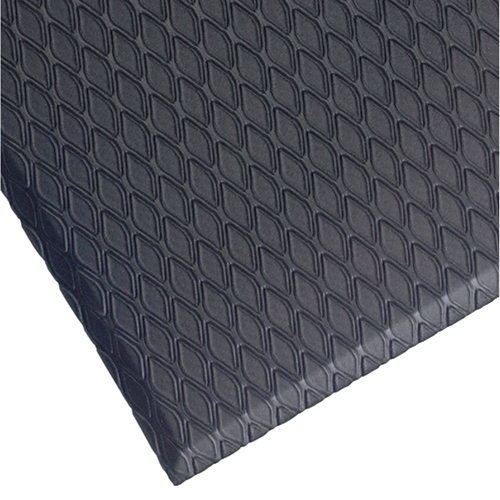 Cushion Max Mats, Diamond, 3' x 5' x 5/8", Charcoal, Nitrile/PVC Toolneeds Inc.