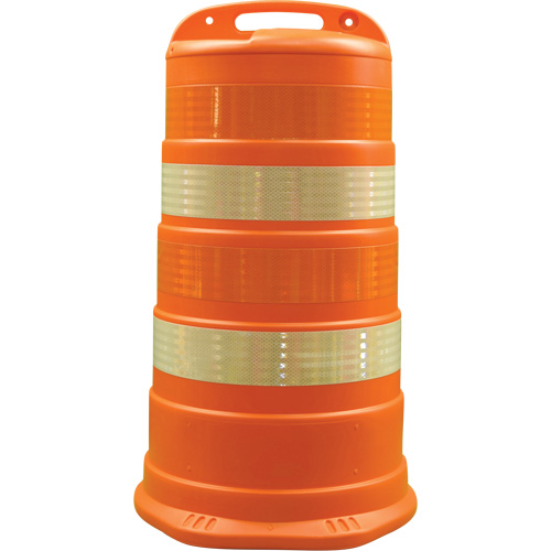 Trailboss Channelizer Drums, 41.27" High, Orange Toolneeds Inc.