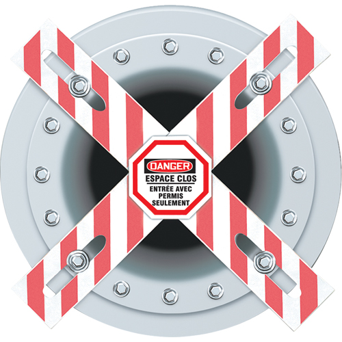 Barri&egrave;re Danger Man-Way Cross Toolneeds Inc.