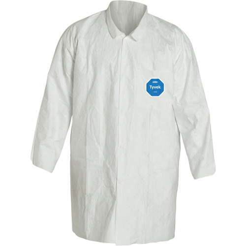 Lab Coat, Tyvek&reg; 400, White, 2X-Large Toolneeds Inc.