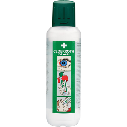 Cederroth Eyewash Solution, Full Bottle, 500 ml Toolneeds Inc.