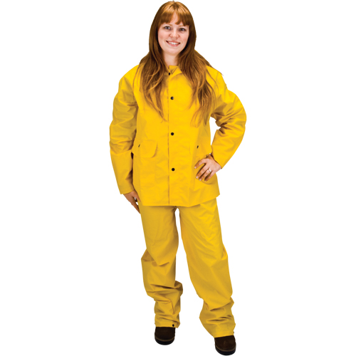 RZ100 Rain Suit, Polyester/PVC, 3X-Large, Yellow Toolneeds Inc.