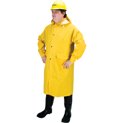RZ200 Long Rain Coat, Polyester, X-Large, Yellow Toolneeds Inc.