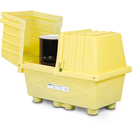 Poly-Safeypacks&reg; Without Drain, 60.5" L x 37.25" W x 45.75" H, 1200 lbs. Load Capacity Toolneeds Inc.