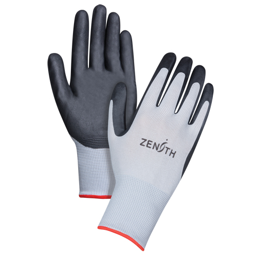 Gants l&eacute;gers enduits et respirants, 7/Petit, R&ecirc;vetement Mousse de nitrile, Calibre 13, Enveloppe en Polyester Toolneeds Inc.