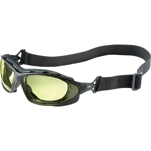 Uvex HydroShield&reg; Seismic&reg; Safety Goggles, Amber Lens, Anti-Fog/Anti-Scratch, Closed Vent Toolneeds Inc.
