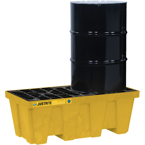 EcoPolyBlend Spill Control Pallets - Without Drain, 66 US gal. Spill Capacity, 49" x 25" x 18" Toolneeds Inc.