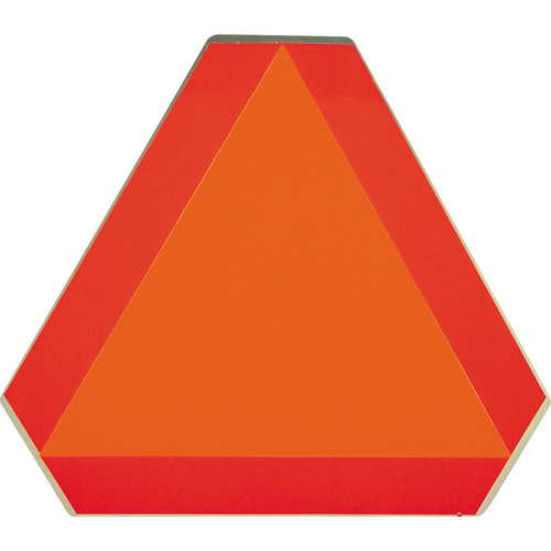 Panneaux de signalisation pour v&eacute;hicules lents, Aluminium, 16" la x 16" h Toolneeds Inc.