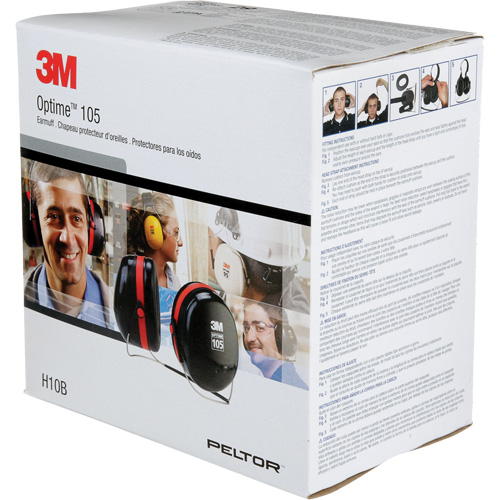 Serres-t&ecirc;tes de s&eacute;rie Peltor Optime 105, Cordon cervical, 29 NRR dB Toolneeds Inc.