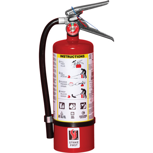Fire Extinguisher, ABC, 5 lbs. Capacity Toolneeds Inc.