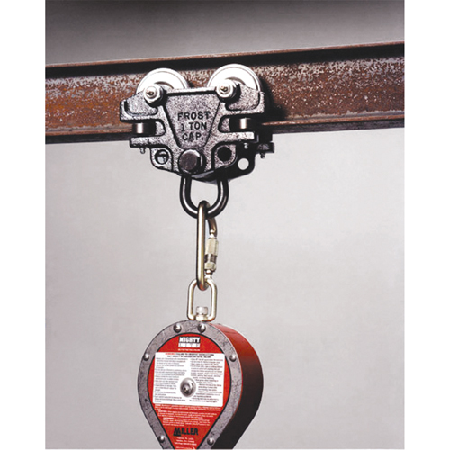 Trousse d'adaptateur de connexion d'ancrage pour chariots de poutre Miller, Poutre en I, Usage Temporaire Toolneeds Inc.