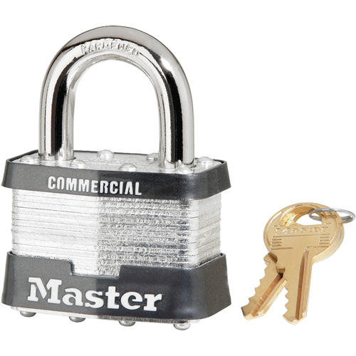 Cadenas lamin&eacute;, Argent, Cl&eacute;s identiques, Acier lamin&eacute;, Largeur de 2" Toolneeds Inc.