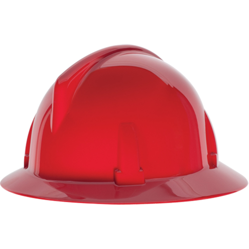Casques de s&eacute;curit&eacute; &agrave; bordure compl&egrave;te TopGard, R&eacute;pond aux normes CSA type 1, Suspension Rochet, Non ventil&eacute; Toolneeds Inc.