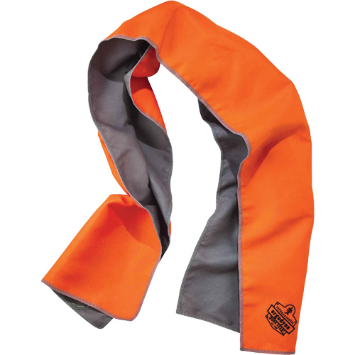 Serviette de refroidissement en microfibre Chill-Its 6602MF, Orange haute visibilit&eacute; Toolneeds Inc.