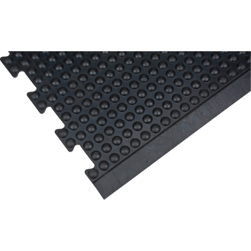 Anti-Fatigue Dome Matting, Bubbled, 3' x 4' x 1/2", Black, Rubber Toolneeds Inc.