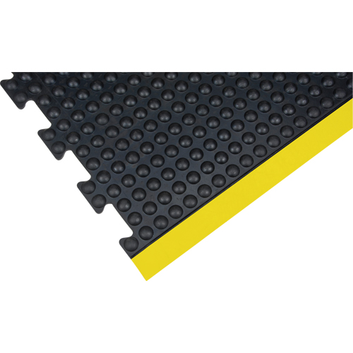 Anti-Fatigue Dome Matting, Bubbled, 3' x 4' x 1/2", Black, Rubber Toolneeds Inc.