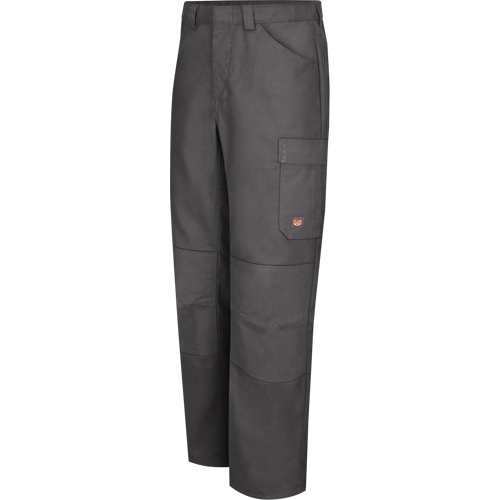 Performance Shop Pants, Canvas/Cotton/Polyester, Charcoal, Size 30, 37 Inseam Toolneeds Inc.