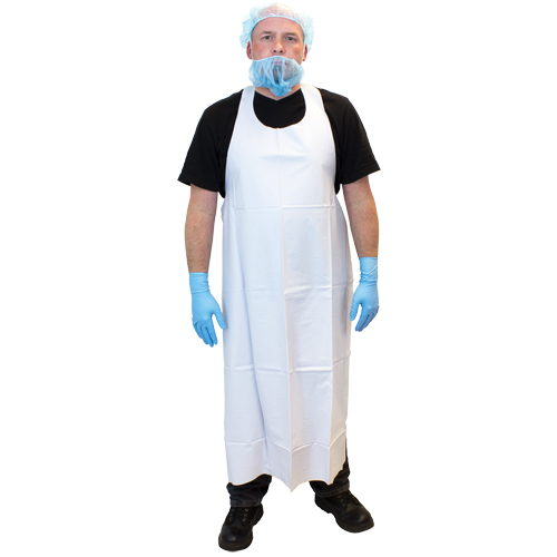 Vinyl Aprons, Vinyl, White, 35" W x 45" L Toolneeds Inc.