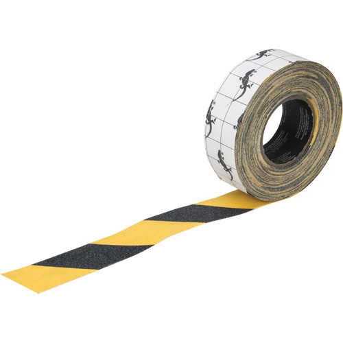 Ruban antid&eacute;rapant de premi&egrave;re qualit&eacute;, 2" x 60', Noir & jaune Toolneeds Inc.