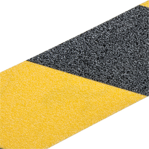 Ruban antid&eacute;rapant de premi&egrave;re qualit&eacute;, 2" x 60', Noir & jaune Toolneeds Inc.