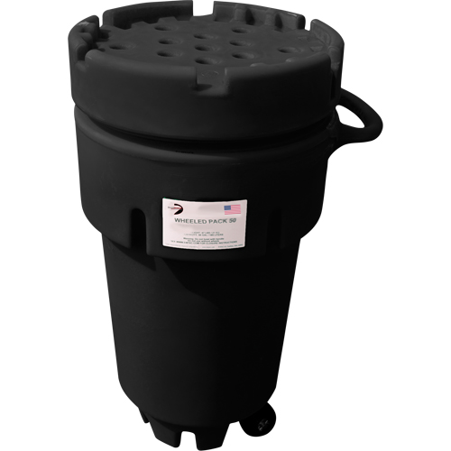 Wheeled Poly-Spillpaks, 50 US gal., Mobile Toolneeds Inc.