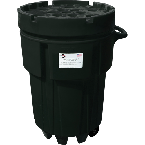 Wheeled Poly-Spillpaks, 95 US gal., Mobile Toolneeds Inc.