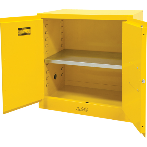 Armoire pour produits inflammables, 22 gal., 2 Porte(s), 35" La x 35" h x 22" p Toolneeds Inc.