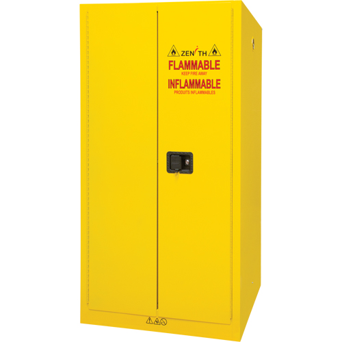 Flammable Storage Cabinet, 60 gal., 2 Door, 34" W x 65" H x 34" D Toolneeds Inc.