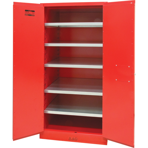 Paint/Ink Cabinet, 96 gal., 5 Shelves Toolneeds Inc.