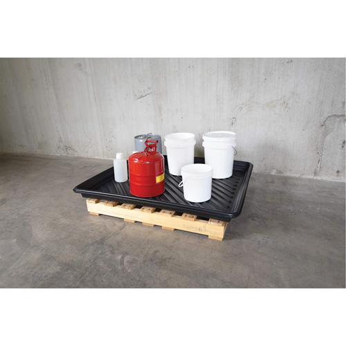 Plateaux Ultra-Utility Trays, 36" lo x 36" la x 4,75" h, Cap. de d&eacute;versement 27 gal. US Toolneeds Inc.