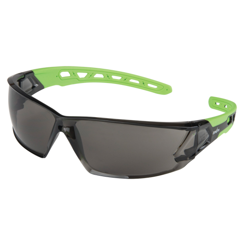 Lunettes de s&eacute;curit&eacute; s&eacute;rie Z2500, Lentille Grise/fum&eacute;e, Anti-&eacute;gratignures, ANSI Z87+/R&eacute;pond ou surpasse la norme CSA Z94.3 Toolneeds Inc.