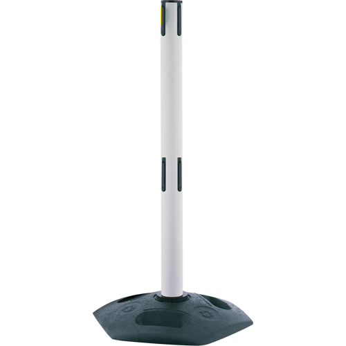 Dual Line Heavy Duty Receiver Post, 38" High, White Toolneeds Inc.