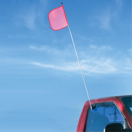 Safety Whip&reg; Light-Duty Whips, Window Mount, 5' High, Orange Toolneeds Inc.