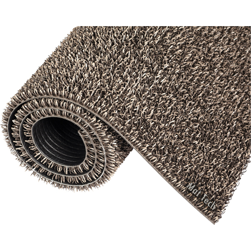 Astro-Plus Mat, Polyethylene, Scraper Type, Textured Pattern, 3-3/10' x 4', Brown Toolneeds Inc.