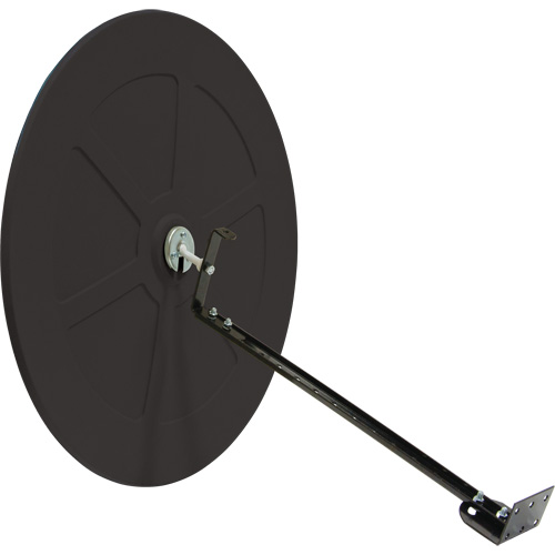 Miroir convexe avec support, Int&eacute;rieur/Ext&eacute;rieur, Diam&egrave;tre 36" Toolneeds Inc.