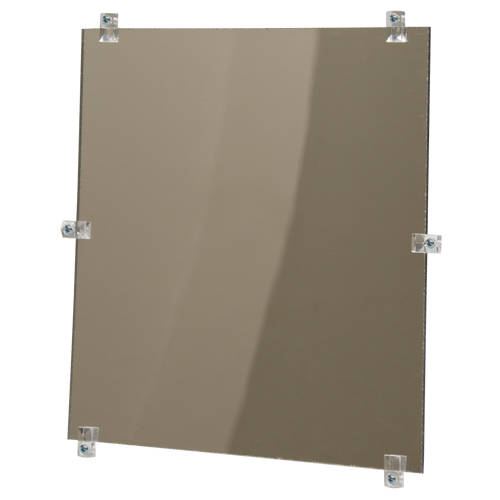Flat Mirror, 12" H x 12" W, Unframed Toolneeds Inc.