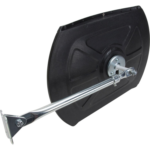 Roundtangular Convex Mirror with Telescopic Arm, 12" H x 18" W, Indoor/Outdoor Toolneeds Inc.