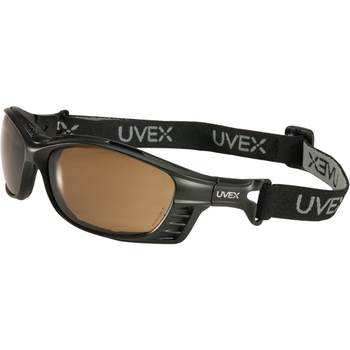 Lunettes de s&eacute;curit&eacute; Uvex Livewire avec lentilles HydroShield, Lentille Espresso, Antibu&eacute;e, R&eacute;pond ou surpasse la norme CSA Z94.3 Toolneeds Inc.