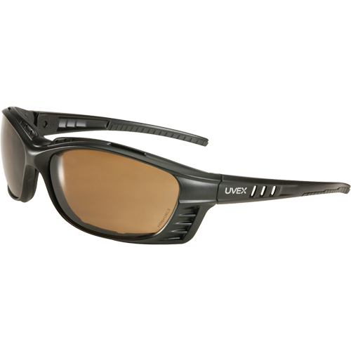 Lunettes de s&eacute;curit&eacute; Uvex Livewire avec lentilles HydroShield, Lentille Espresso, Antibu&eacute;e, R&eacute;pond ou surpasse la norme CSA Z94.3 Toolneeds Inc.
