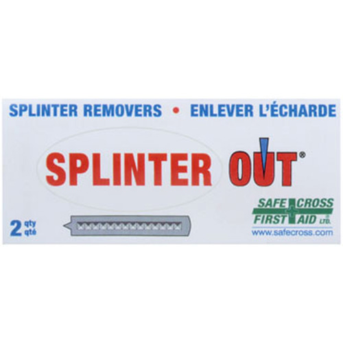 Safecross&reg; Splinter Out&reg; Toolneeds Inc.