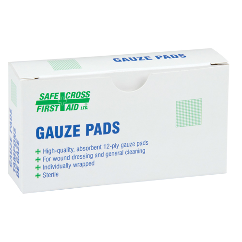 Gaze, Tampon, 3" lo x 3" la, St&eacute;rile, Dispositif m&eacute;dical Classe 1 Toolneeds Inc.