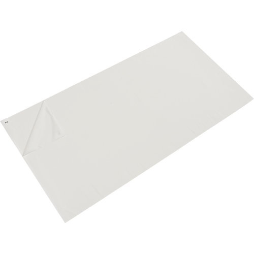 Tapis pelables de rechange pour salle blanche, &eacute;paisseur 1,57 mils, 1-1/2' la, 3-3/4' lo x Blanc Toolneeds Inc.