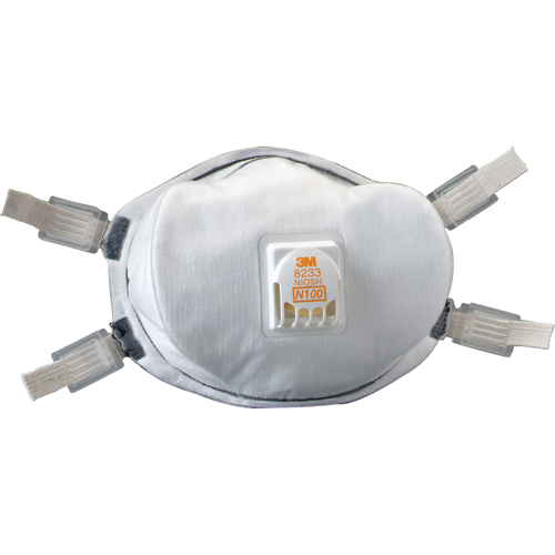 8233 Particulate Respirators, N100, NIOSH Certified Toolneeds Inc.