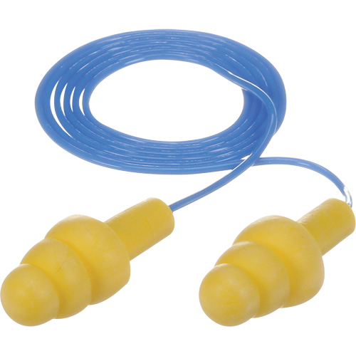 E-A-R Ultrafit Premolded Earplugs, Corded, Bulk - Polybag, 25 dB NRR, One-Size Toolneeds Inc.