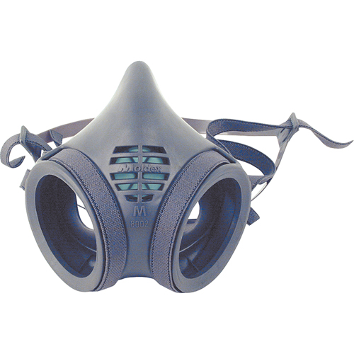 8000 Series Half-Mask Respirator, Elastomer/Thermoplastic, Small Toolneeds Inc.
