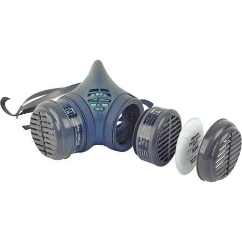 Respirateur &agrave; demi-masque assembl&eacute; de la s&eacute;rie 8000, &eacute;lastom&egrave;re/Thermoplastique, Moyen Toolneeds Inc.