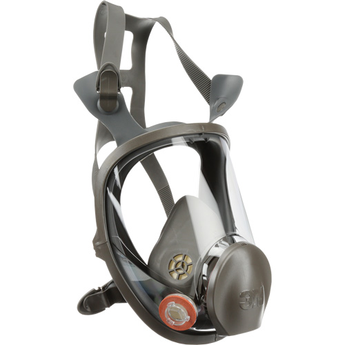 Respirateur r&eacute;utilisable &agrave; masque complet s&eacute;rie 6000, &eacute;lastom&egrave;re/Silicone/Thermoplastique, Grand Toolneeds Inc.
