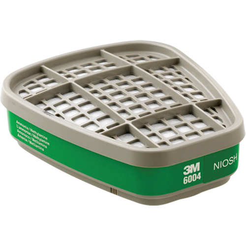 Cartouches pour respirateur s&eacute;rie 6000, Cartouche gaz/vapeur, Ammoniac/M&eacute;thylamine Toolneeds Inc.