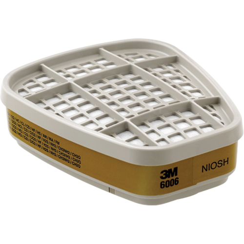 6000 Series Respirator Cartridges, Gas/Vapour Cartridge, Multi-Gas/Vapour Toolneeds Inc.