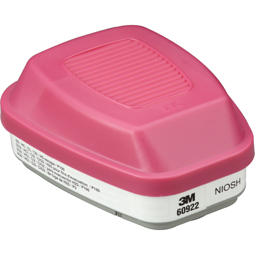 6000 Series Respirator Cartridges, Gas/Vapour Cartridge, Acid Gas/P100 Toolneeds Inc.